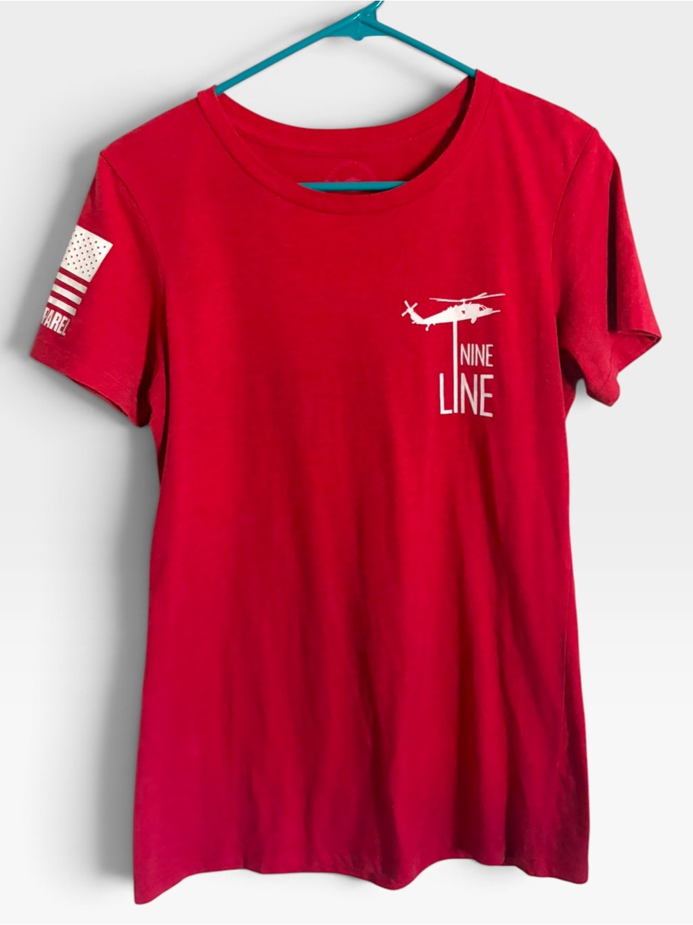 Nine Line Apparel RED Remember Everyone Deployed Graphic Tee